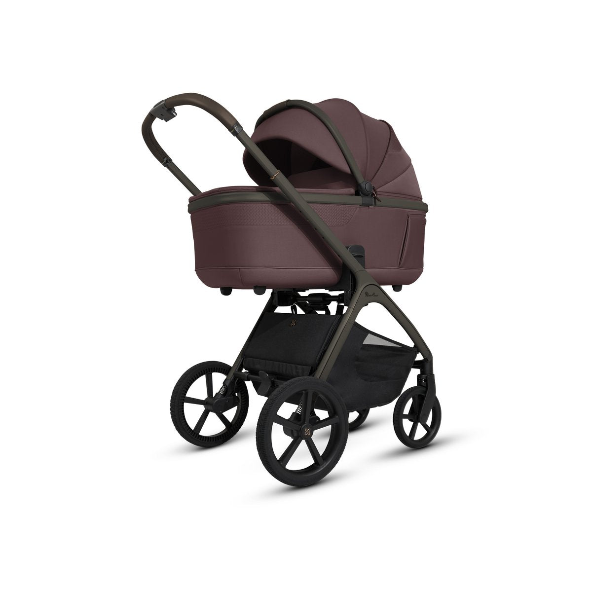 Silver Cross Cove Pram + Accessory Bundle, Damson