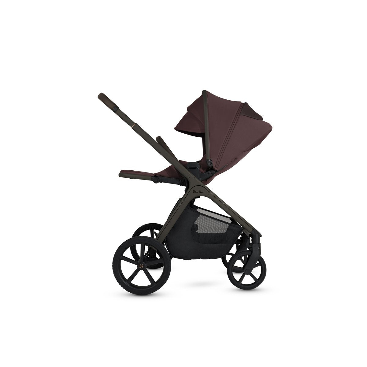 Silver Cross Cove Pram + Accessory Bundle, Damson