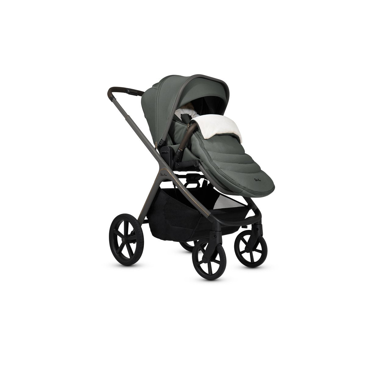 Silver Cross Cove Pram + Accessory Bundle, Pewter