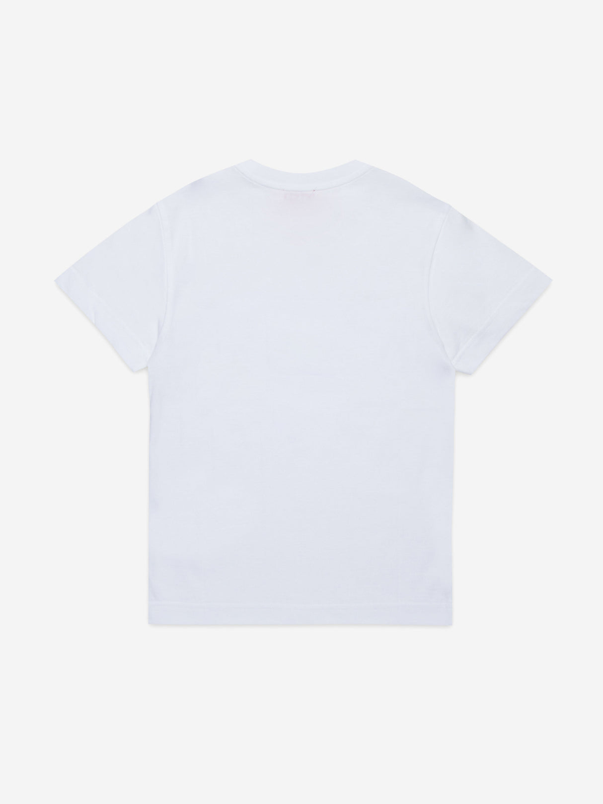 Diesel Boys Logo Print T-Shirt in White