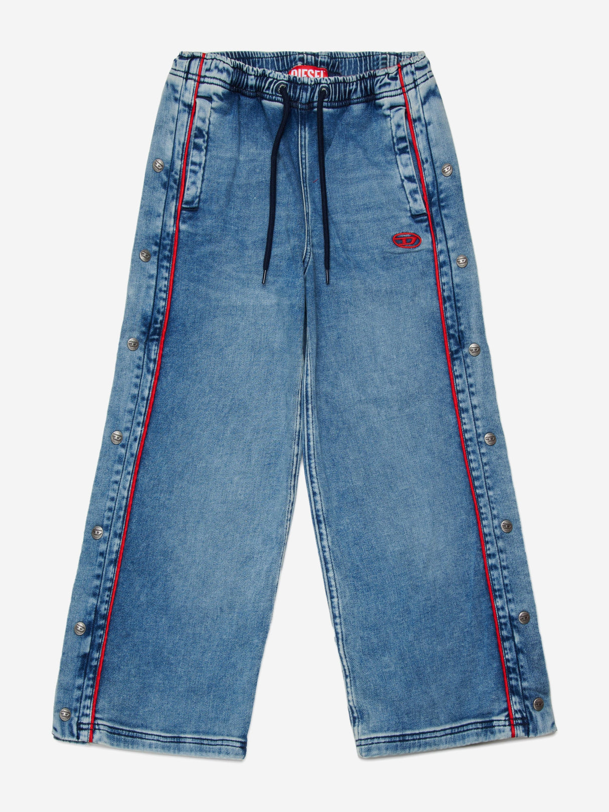 Diesel Girls Relaxed Fit JoggJeans in Blue