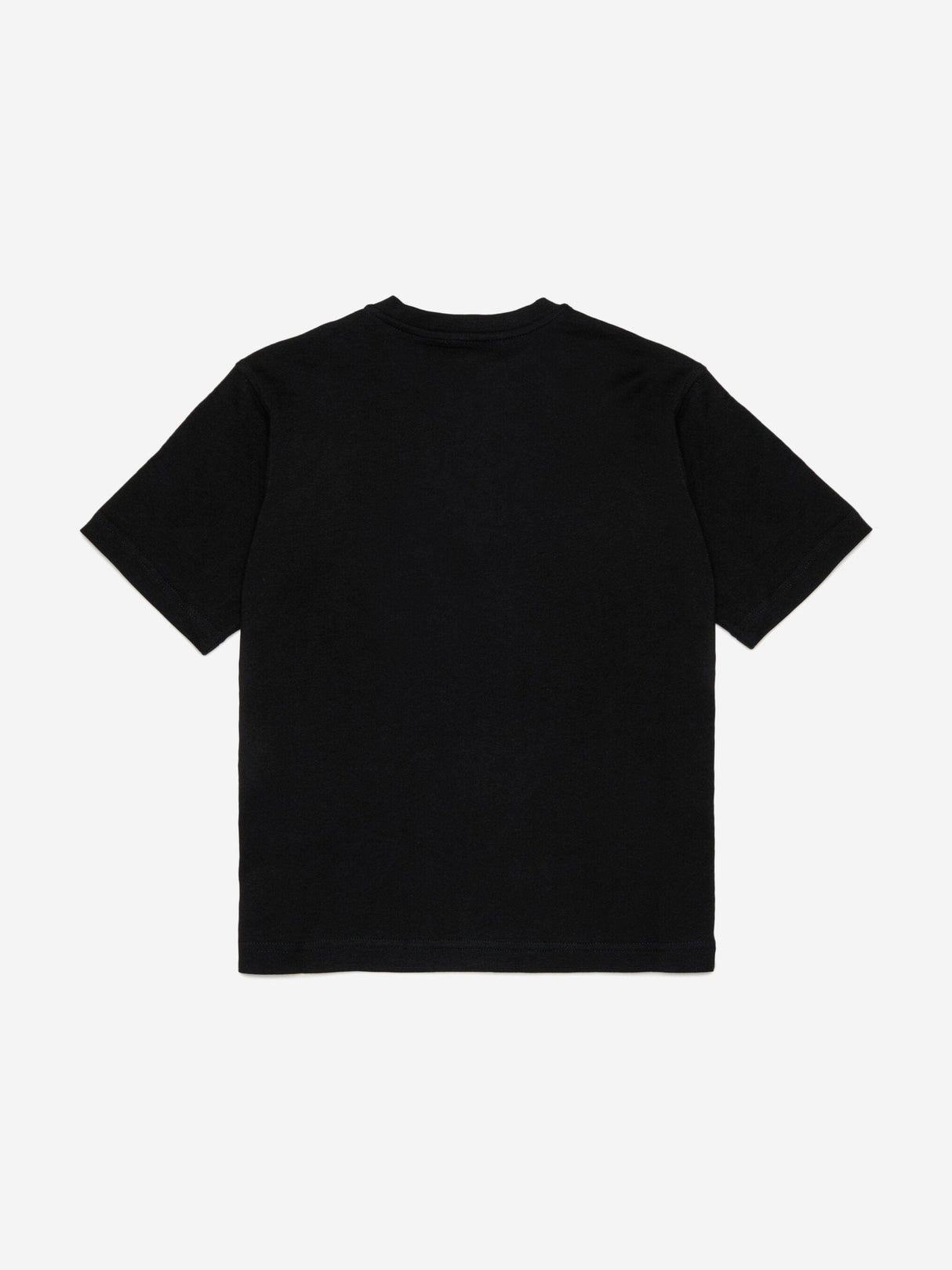 Diesel Boys Logo Print T-Shirt in Black