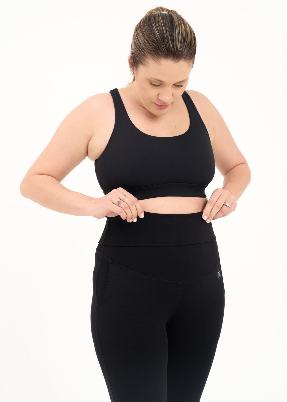 Luxe Maternity and Postnatal Flare Leggings 32"