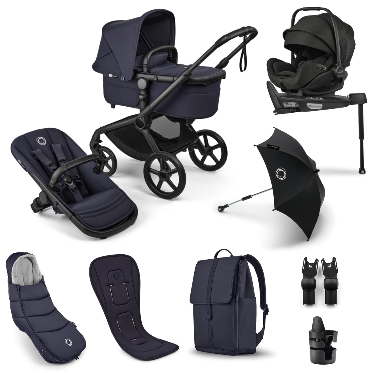 Bugaboo Fox 5 Renew Ultimate Newborn Bundle with Otter 360