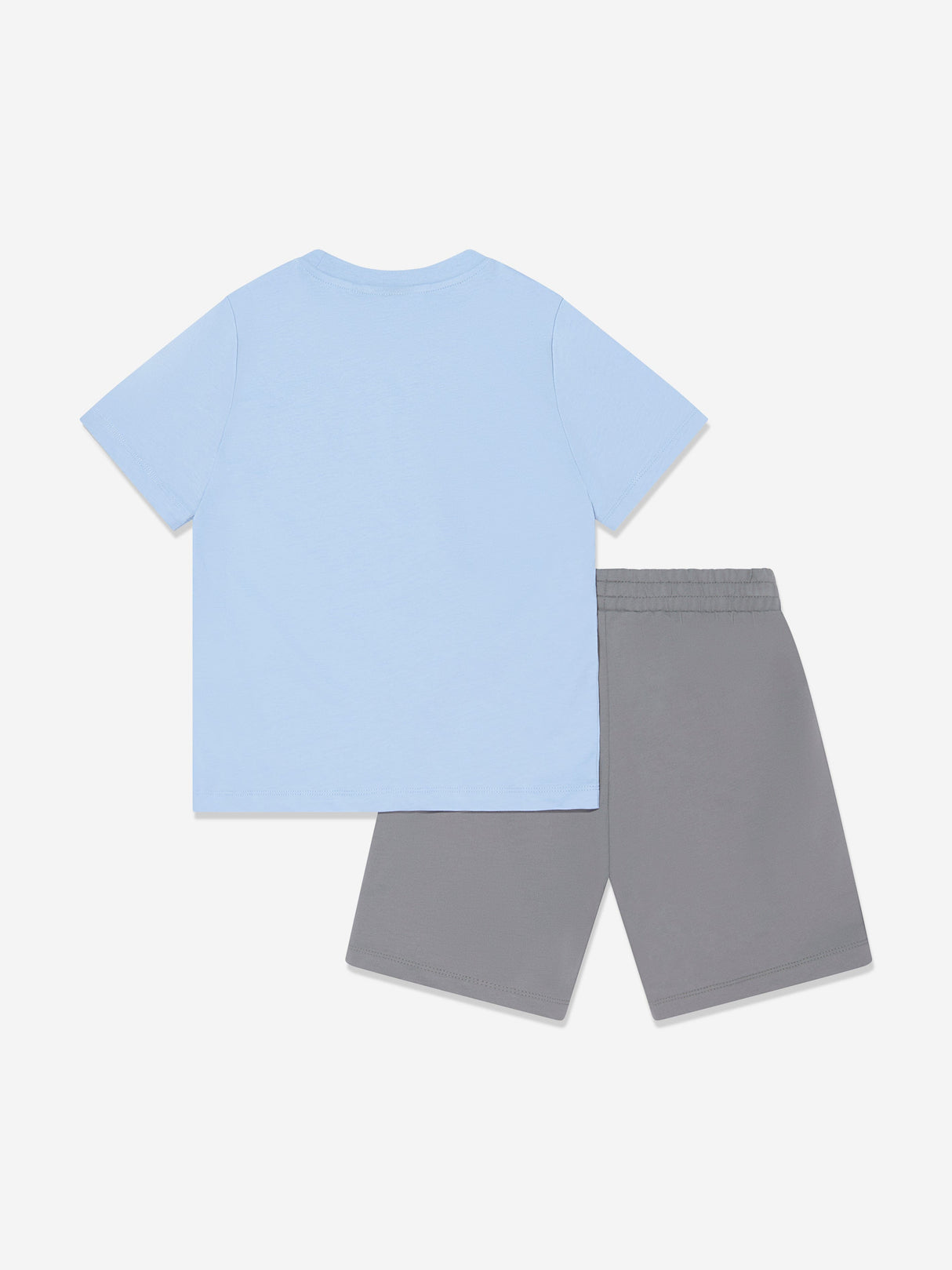 EA7 Emporio Armani Boys Train Visibility Short Set in Blue