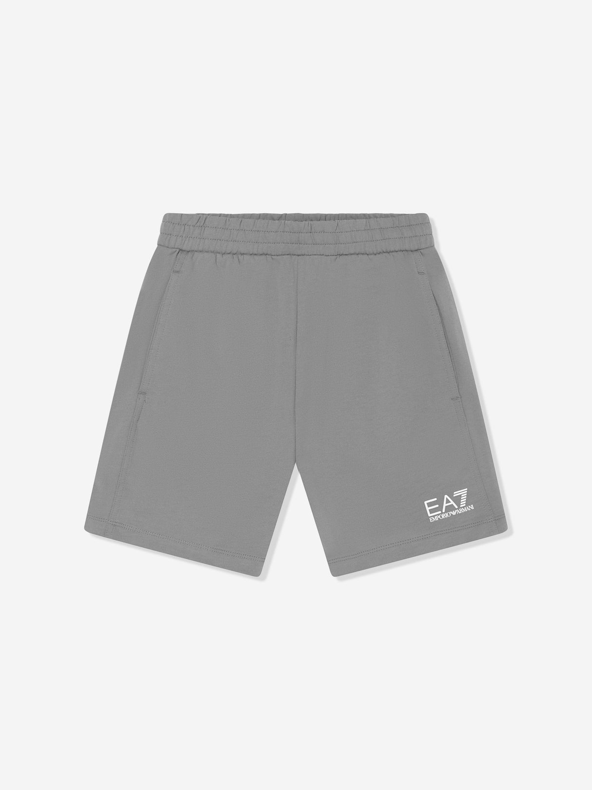 EA7 Emporio Armani Boys Train Visibility Short Set in Blue