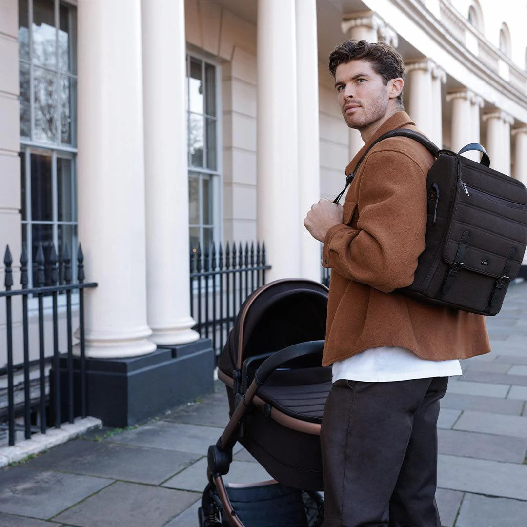 iCandy Peach 7 Pushchair and Carrycot Complete Bundle, Black Edition