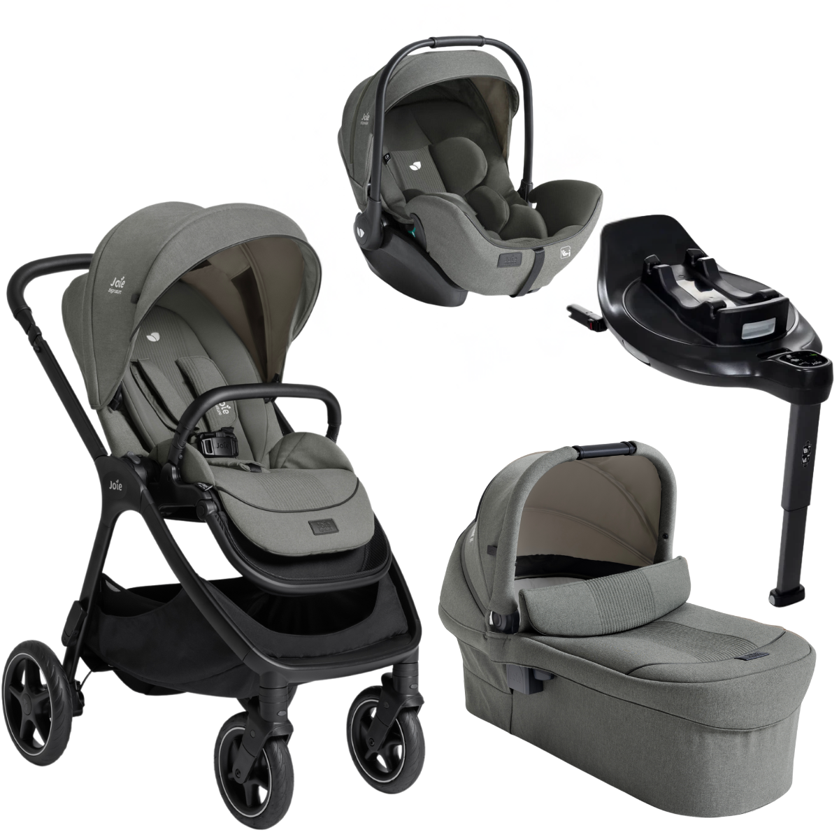 Joie Signature Finiti Flex 4in1 Travel Ready Bundle