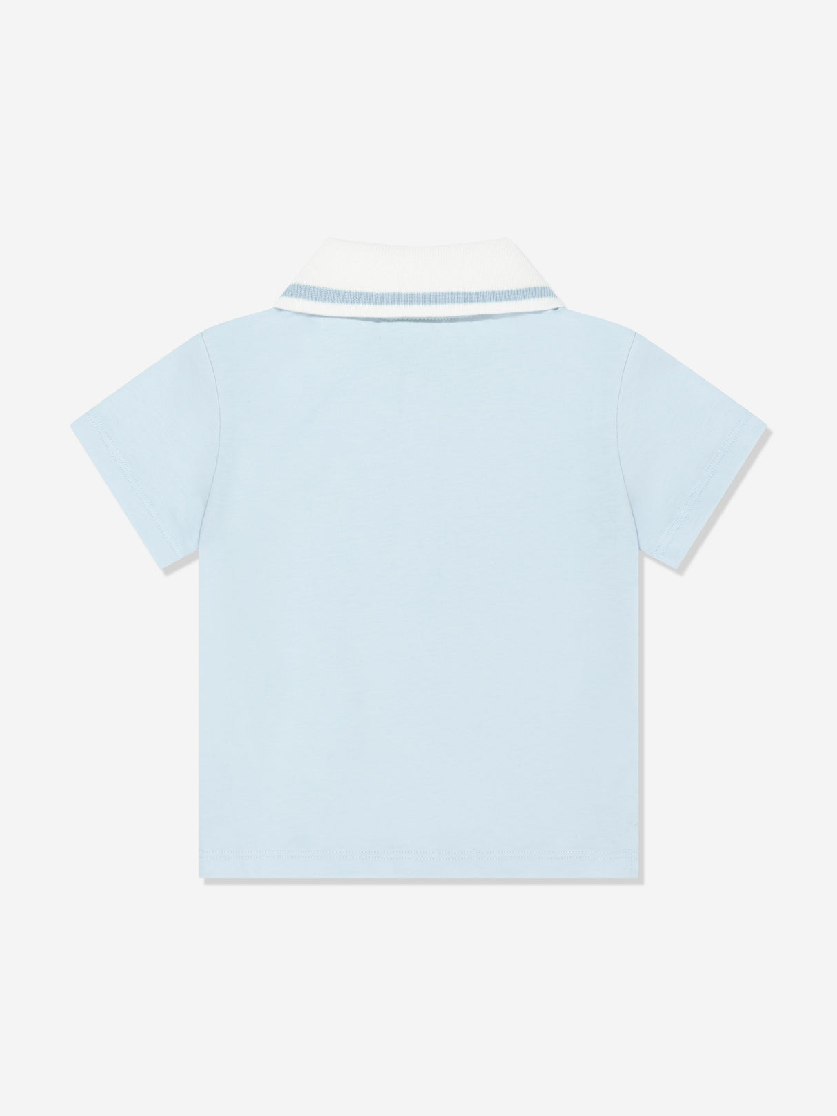 Fendi Baby Boys FF Logo Polo Shirt in Blue