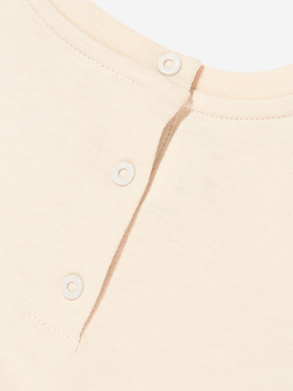 Fendi Baby Logo T-Shirt in Beige