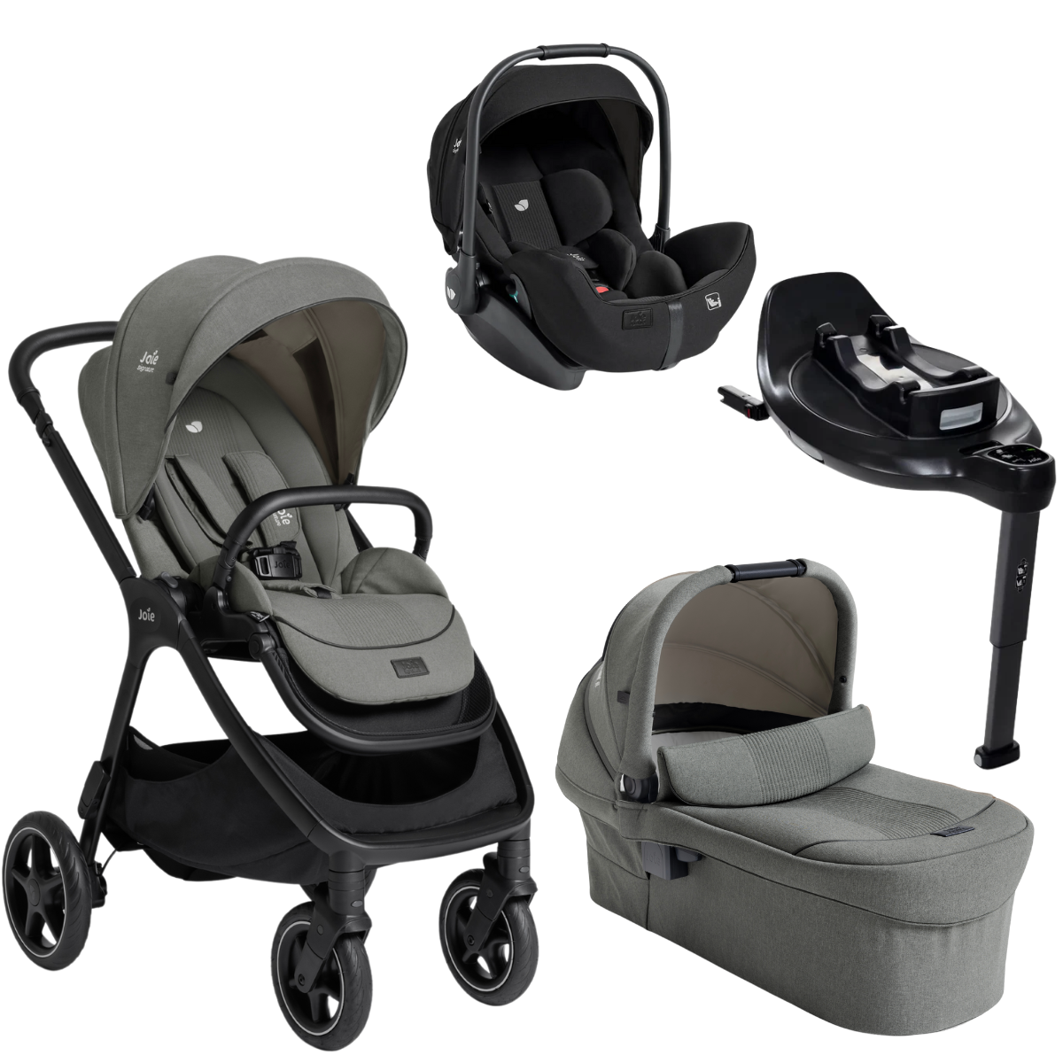 Joie Signature Finiti Flex 4in1 Travel Ready Bundle