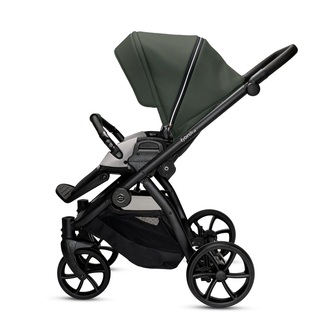 Noordi Fjordi V2 2in1 Pushchair with ThermoCot™ Carrycot, Alpine Moss