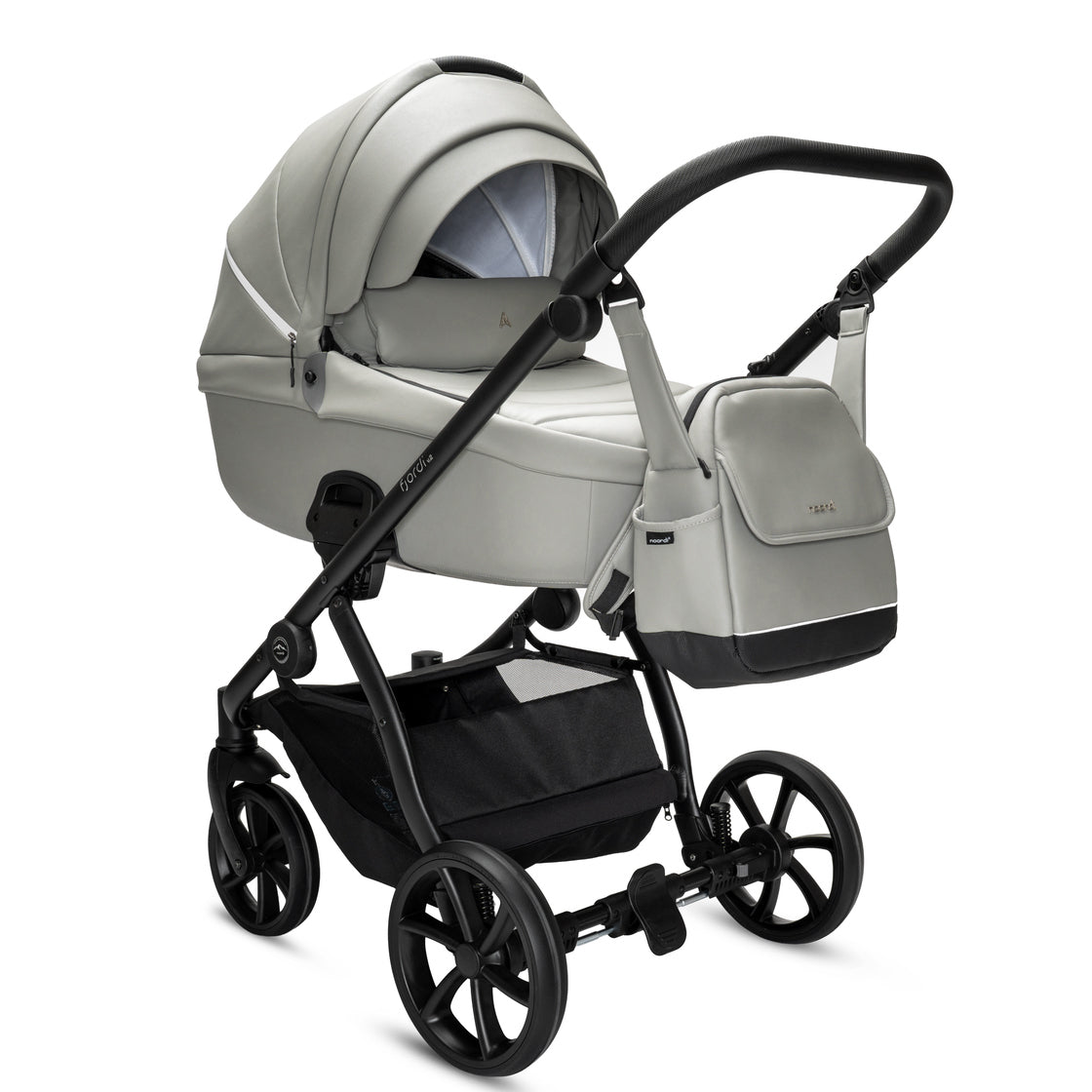 Noordi Fjordi V2 Leather - 2in1 Pushchair with ThermoCot™ Carrycot
