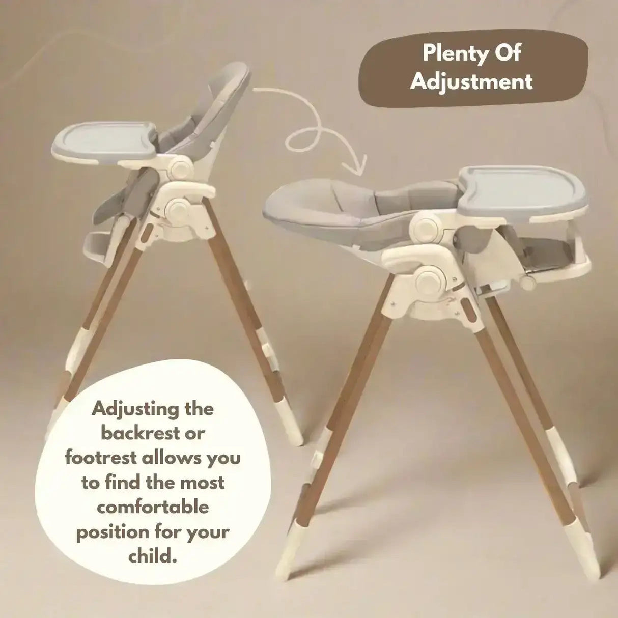 Flare Baby & Toddler Highchair - Beige