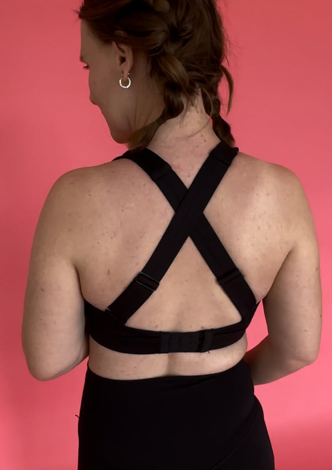 Nursing Sports Bra - Artemis Jet Black (B-G cup)