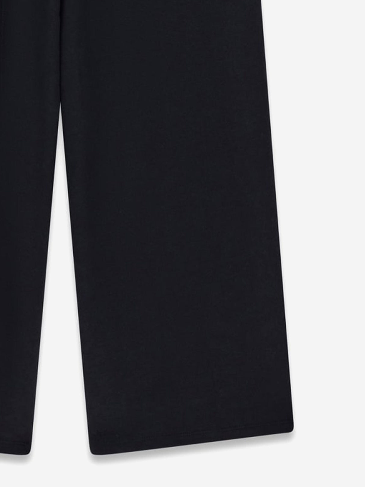 Guess Girls French Terry Palazzo Pants in Black