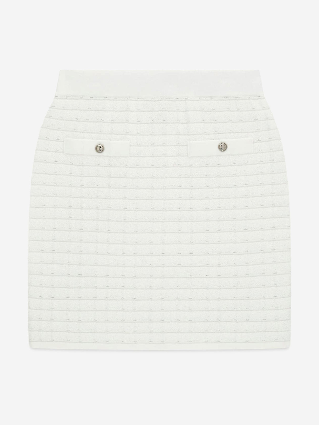 Guess Girls Sweater Skirt in White