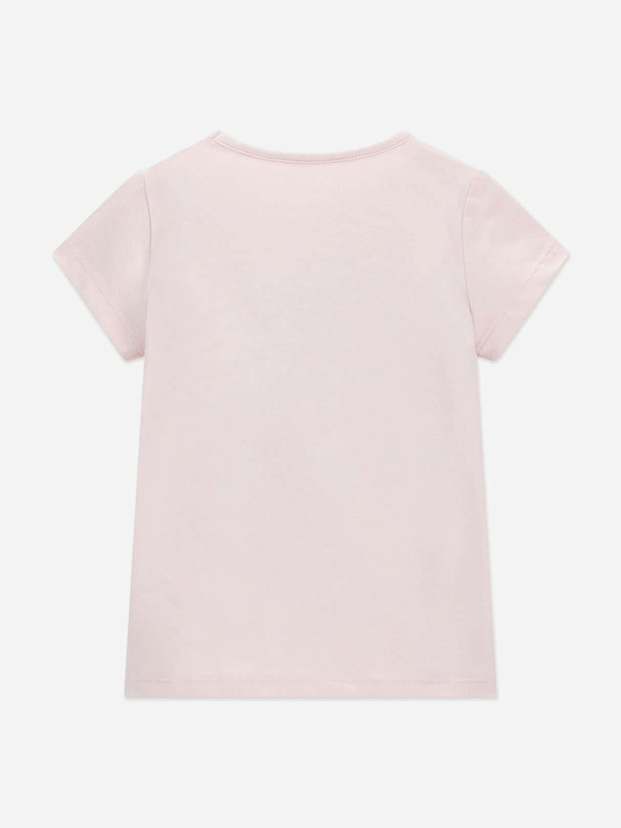 Guess Girls Bear Print T-Shirt in Pink