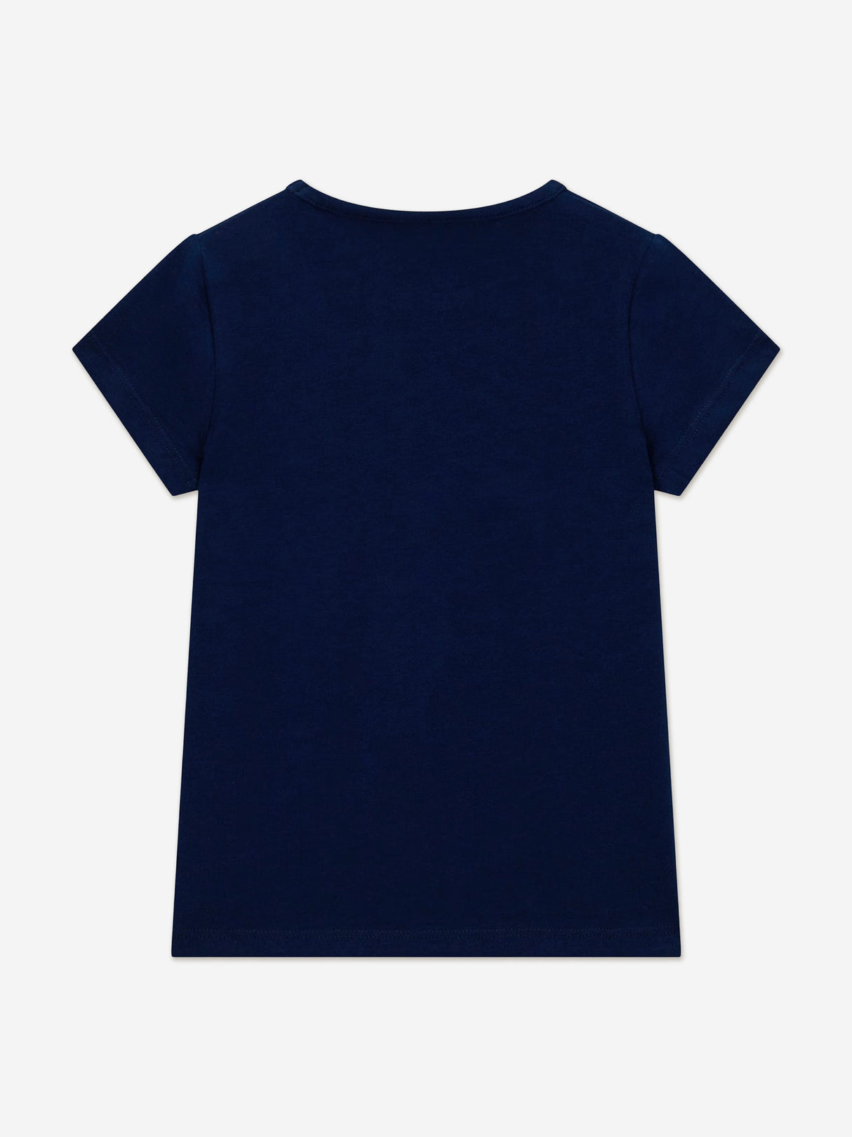 Guess Girls Bear Print T-Shirt in Navy