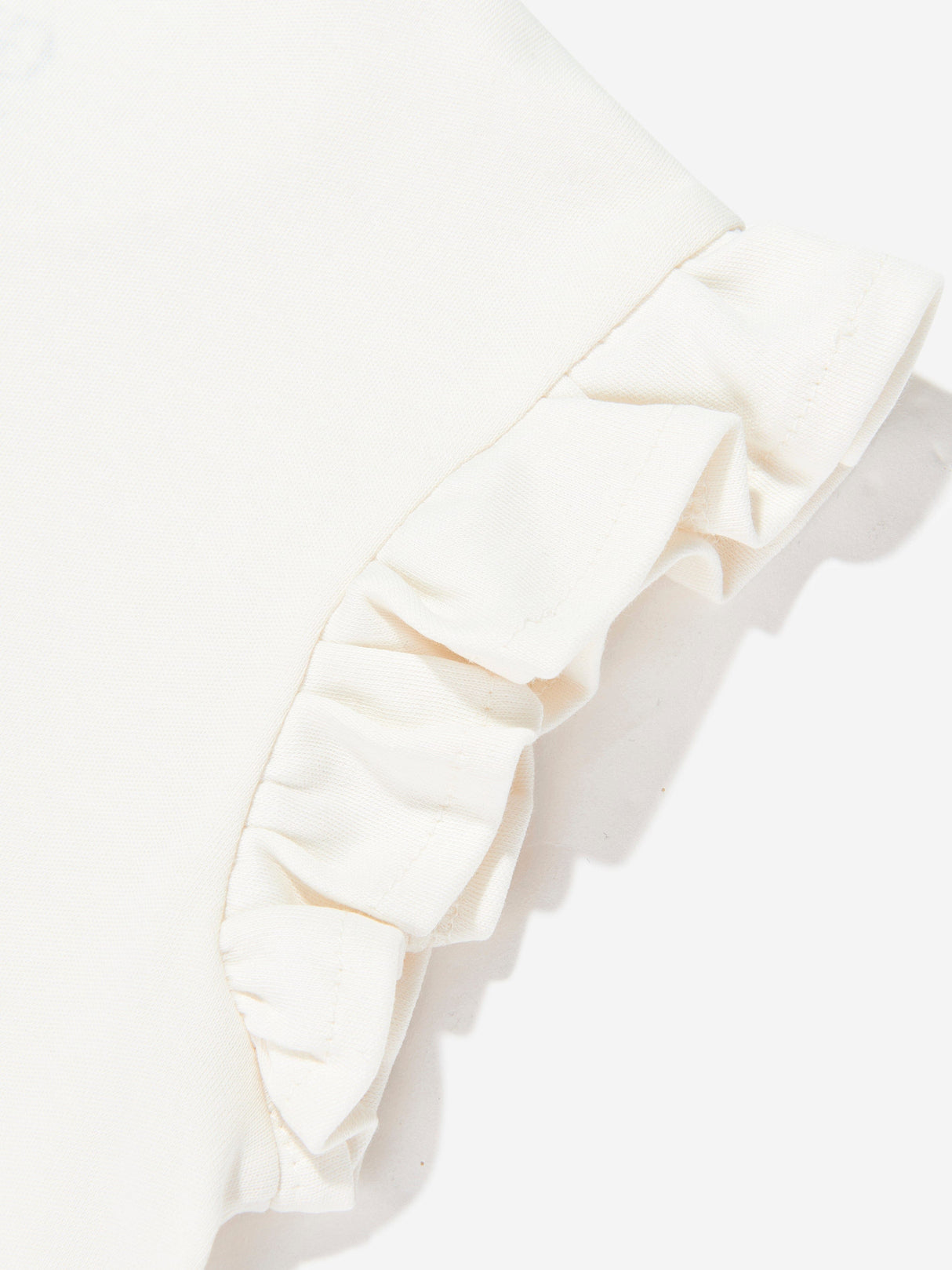 Guess Girls Cotton Necklace Dress in Ivory