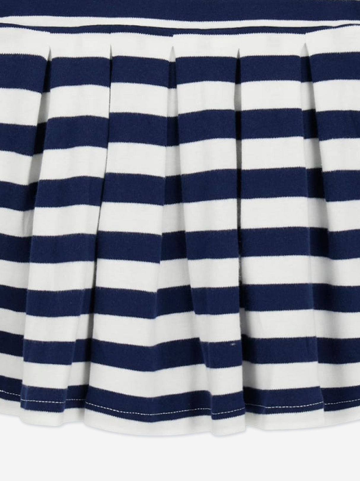 Guess Girls Striped Jersey Dress in Navy