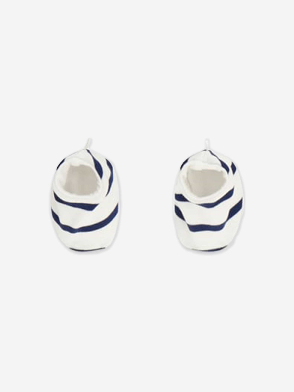 Guess Baby Girls Striped Dress with Booties in Navy
