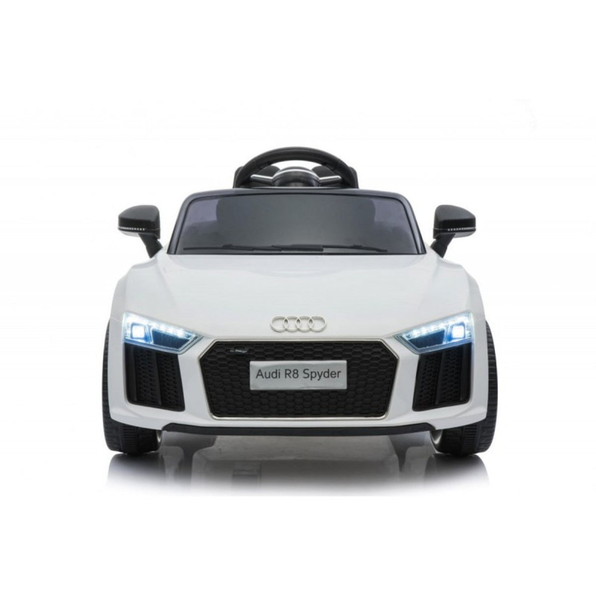 Audi R8 Spyder 12V Electric Ride On, 2-6 years, White