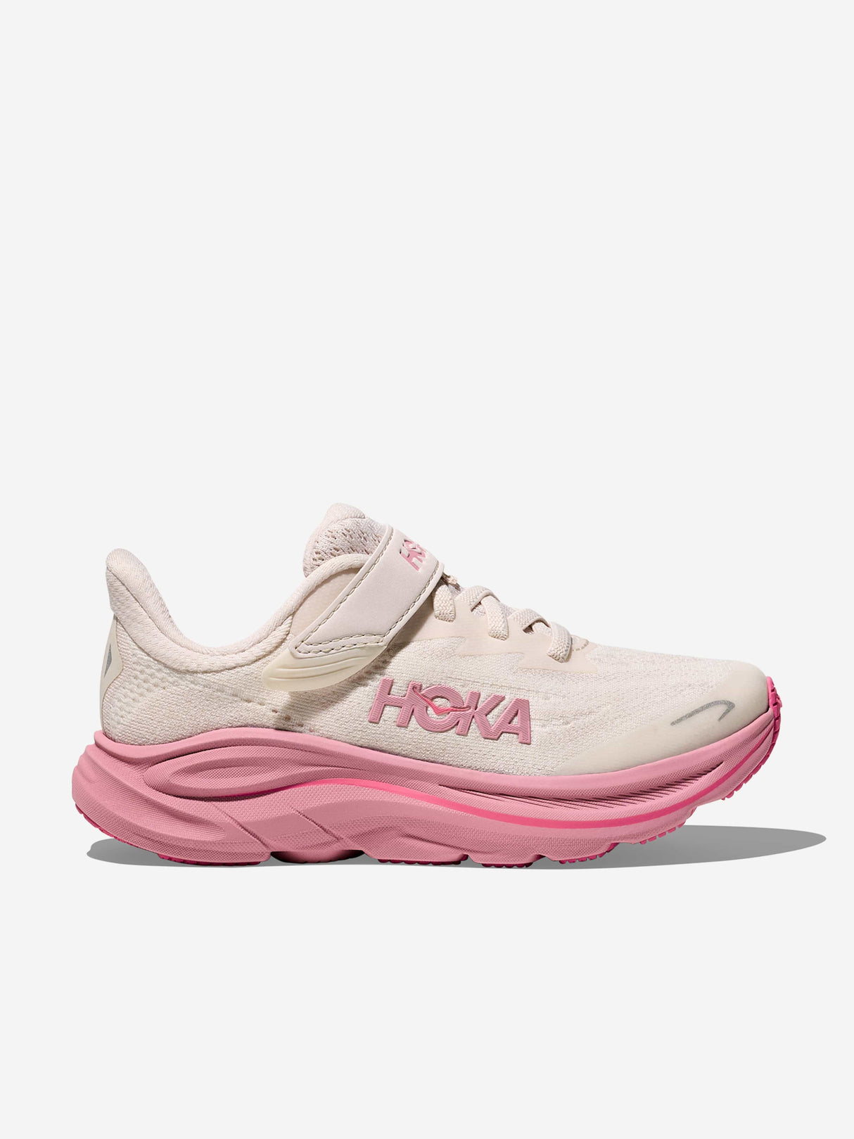 HOKA Girls Clifton 10 Trainers in Pink