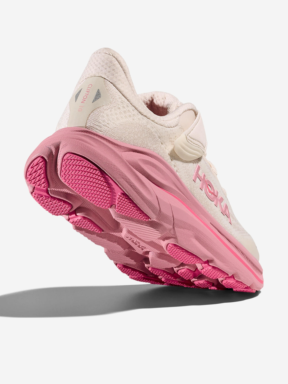 HOKA Girls Clifton 10 Trainers in Pink