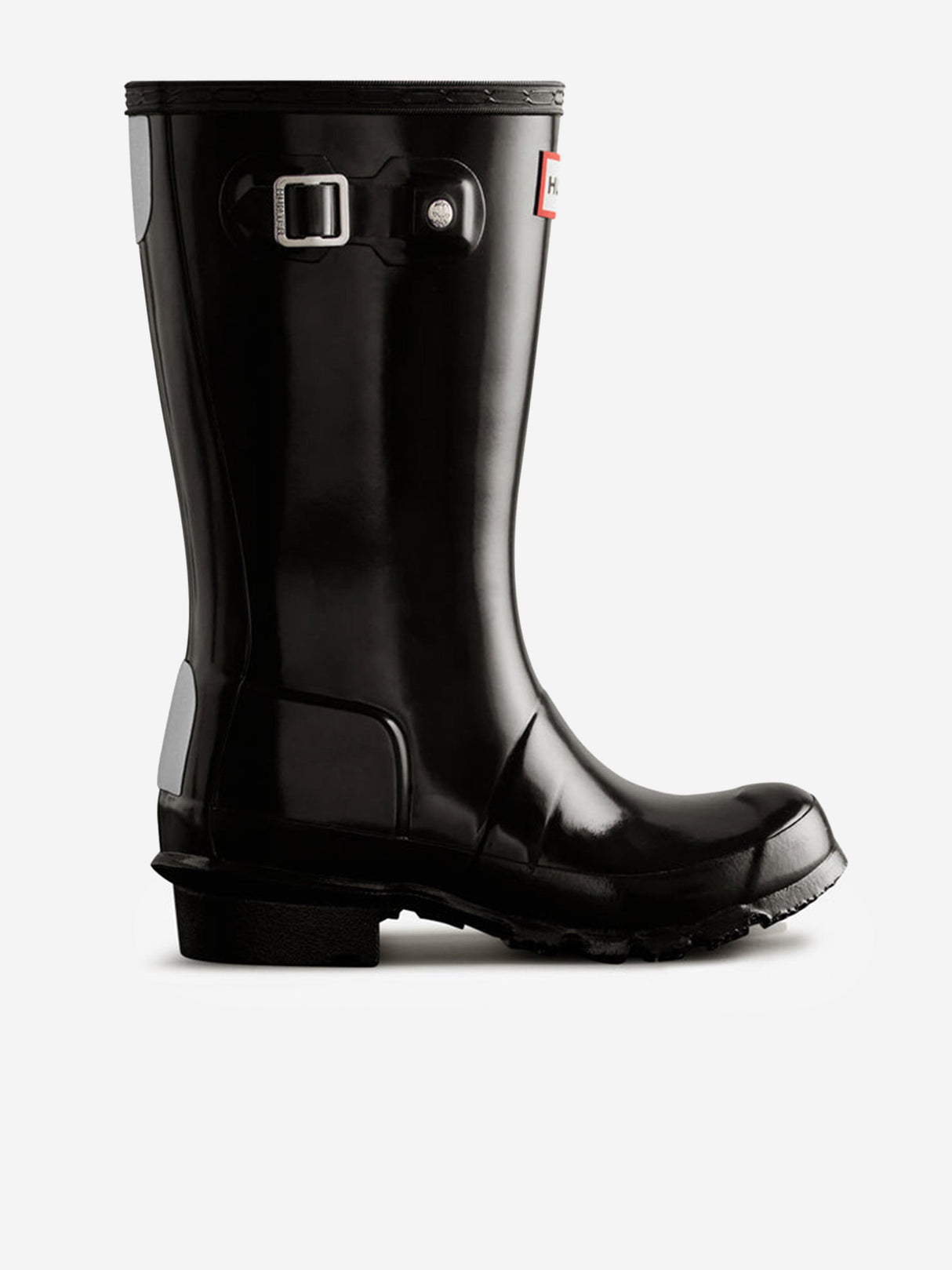 Hunter Kids Original Gloss Wellington Boots in Black