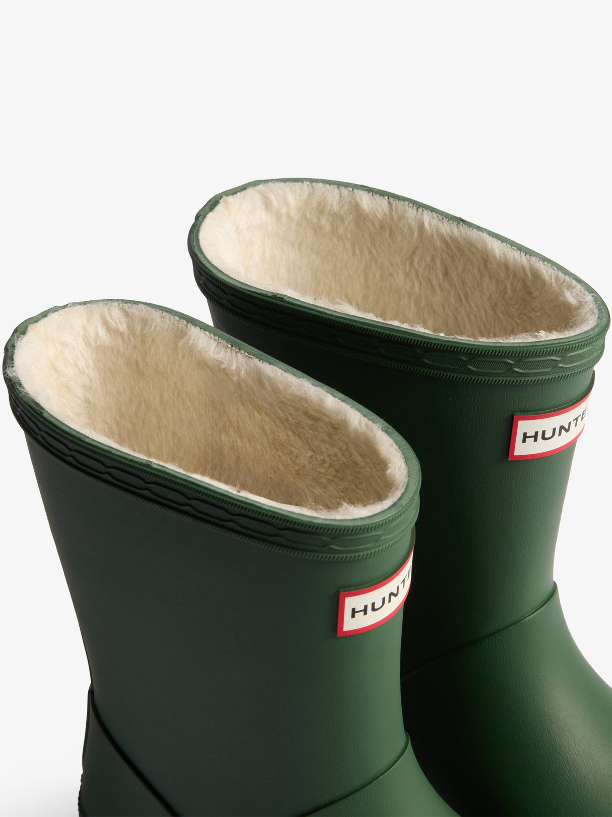 Hunter Kids First Insulated Wellington Boots in Green