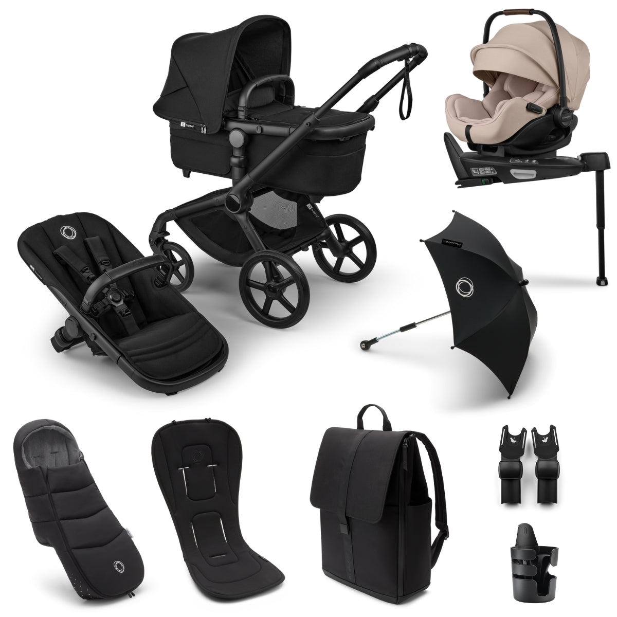 Bugaboo Fox 5 Renew Ultimate Newborn Bundle with Otter 360