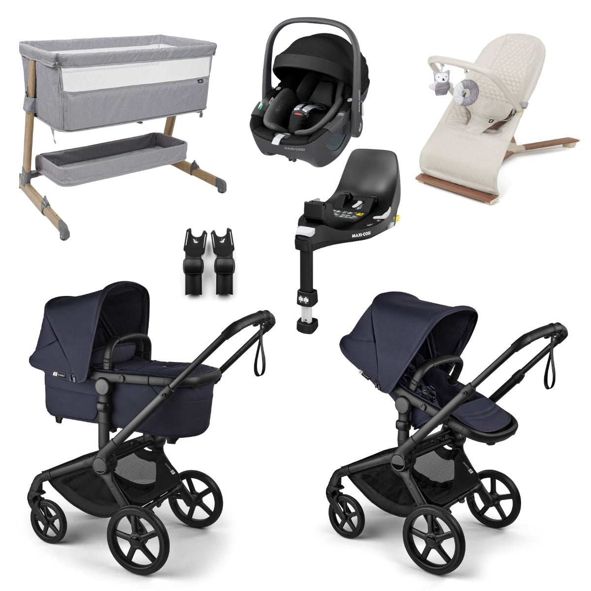 Bugaboo Fox 5 Renew Essential 360 Travel & Nursery Bundle