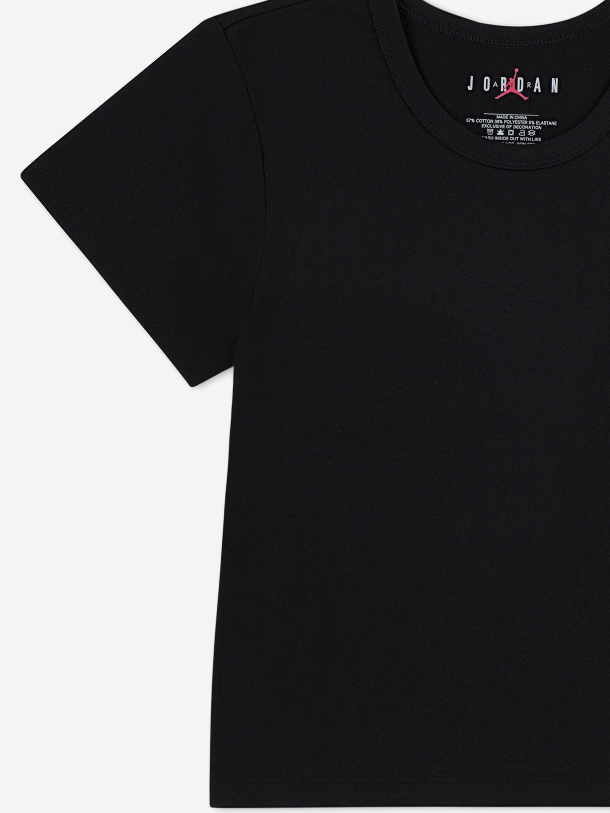 Jordan Girls Brooklyn Essential T-Shirt in Black
