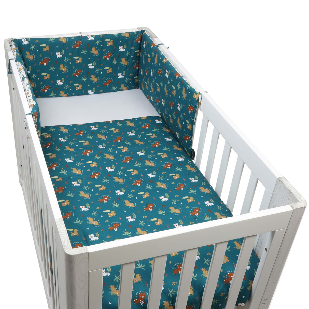 Jungle Organic Cotton Junior All-in-One 4.0 Tog Quilt Bedding Set
