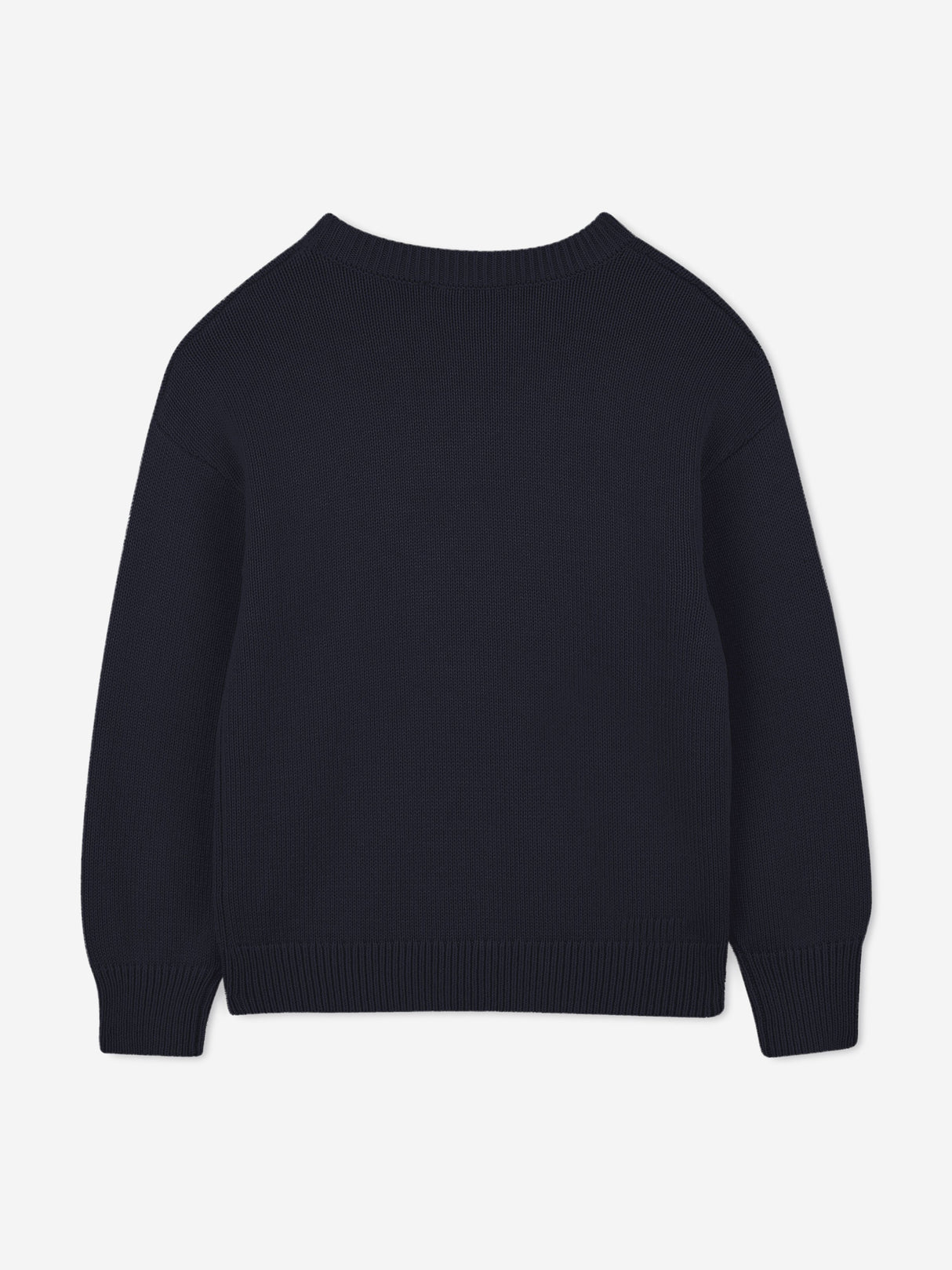 KENZO Girls Boke Flower Knitted Jumper in Navy