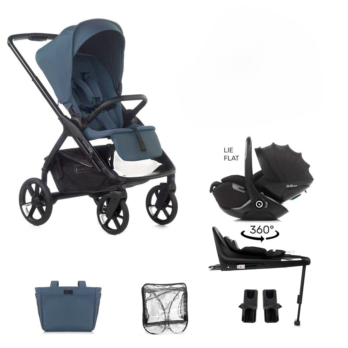 Jane Keep + Kombibaby 360 Travel System