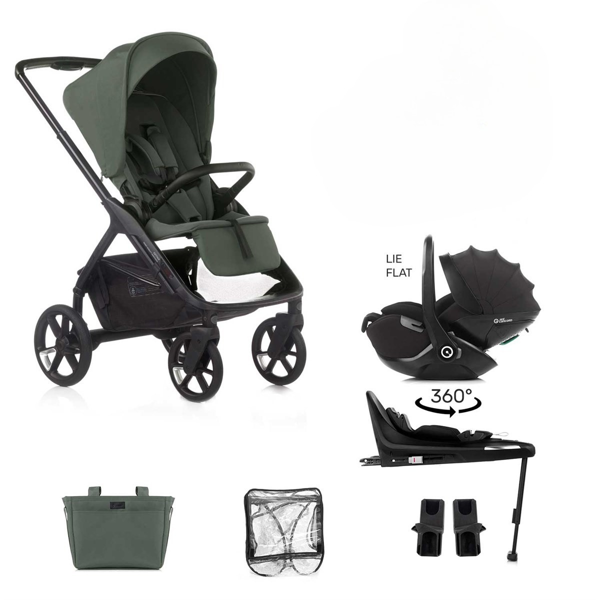 Jane Keep + Kombibaby 360 Travel System
