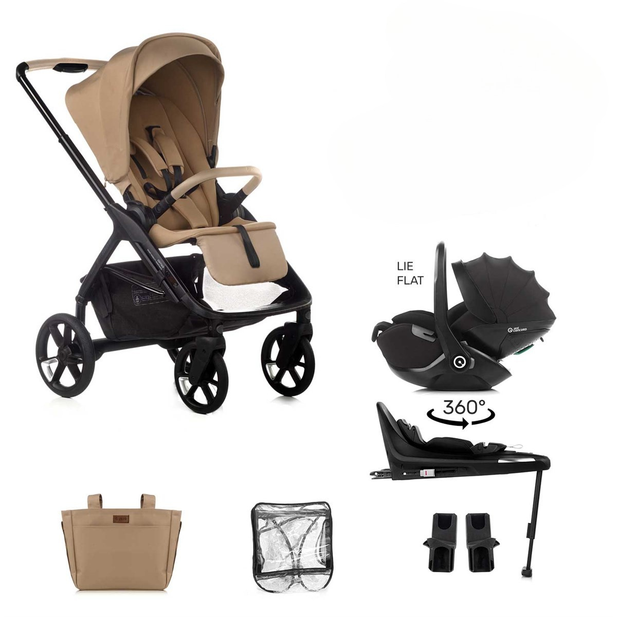 Jane Keep + Kombibaby 360 Travel System