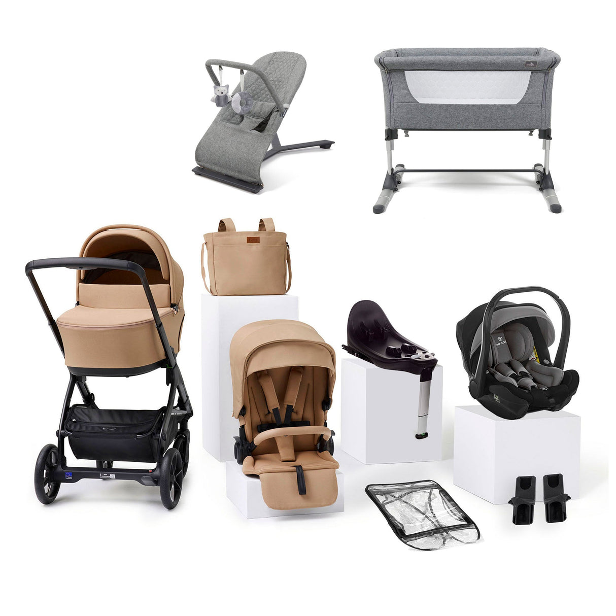 Jane Keep Trio Travel Carrier Travel System + Nursery Bundle