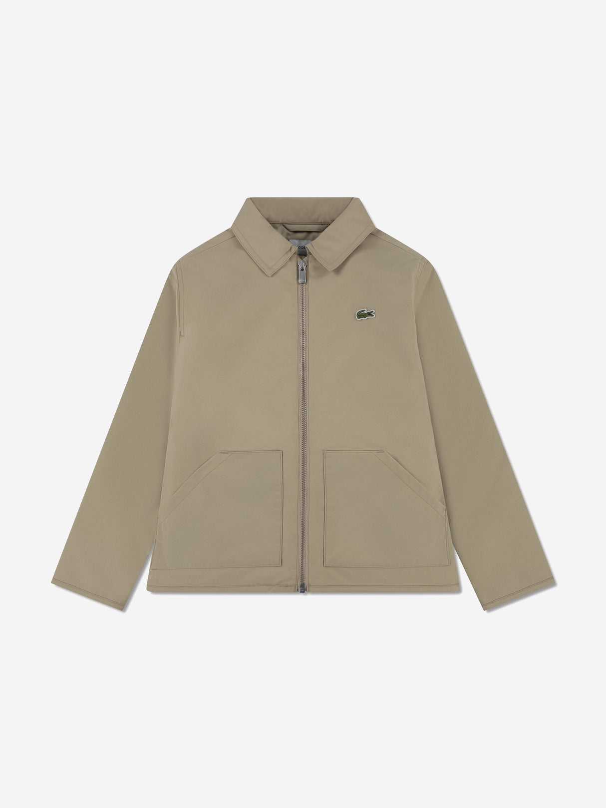 Lacoste Kids Patch Pocket Jacket in Beige
