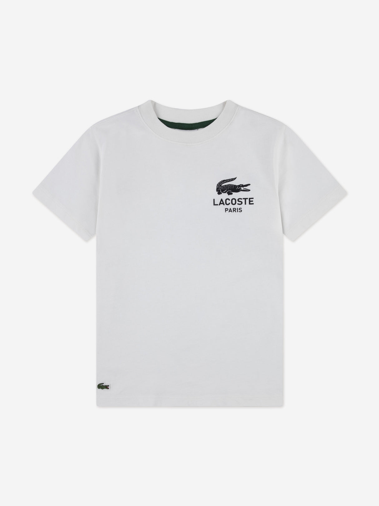 Lacoste Boys Graphic Core T-Shirt in Ivory