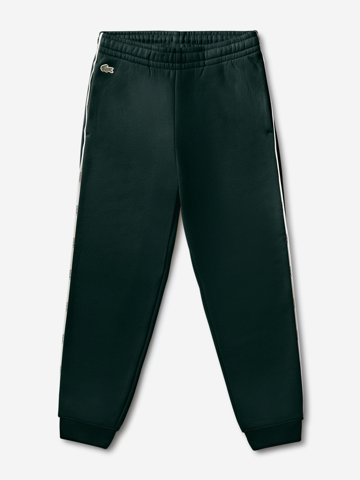 Lacoste Boys Micro Taping Joggers in Green