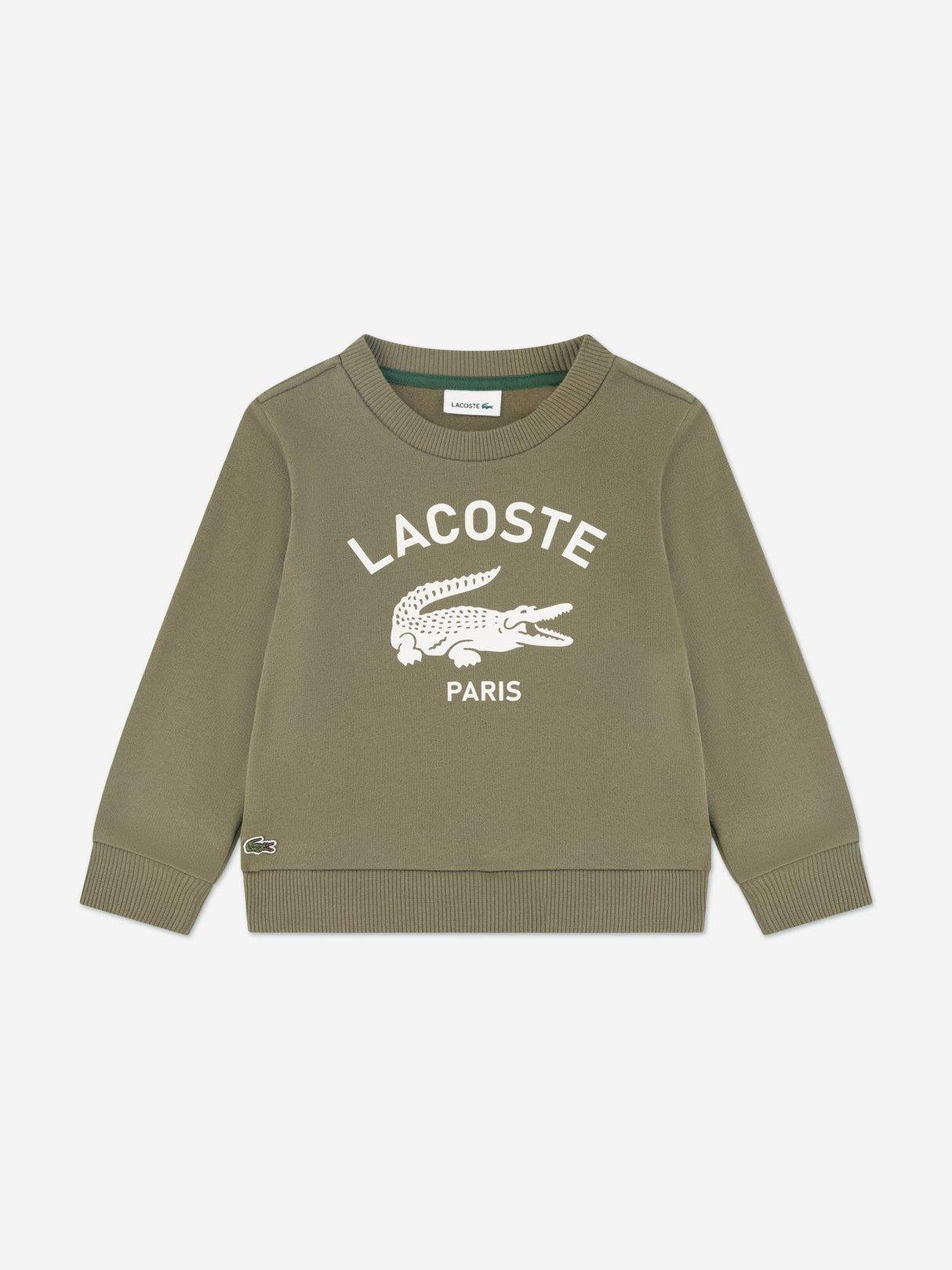 Lacoste Boys Soft Branding Tracksuit in Green