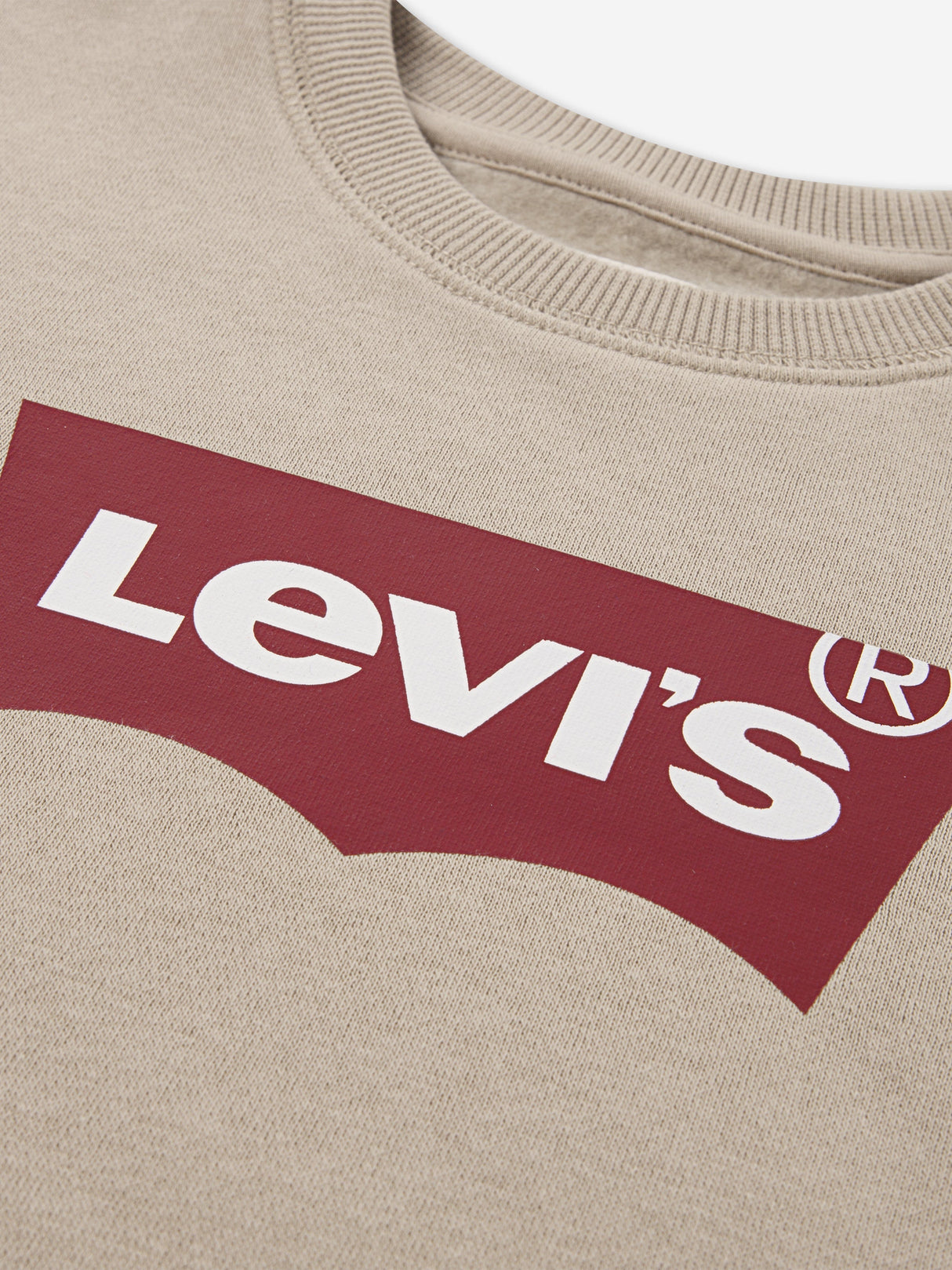 Levi's Boys Batwing Sweatshirt in Beige
