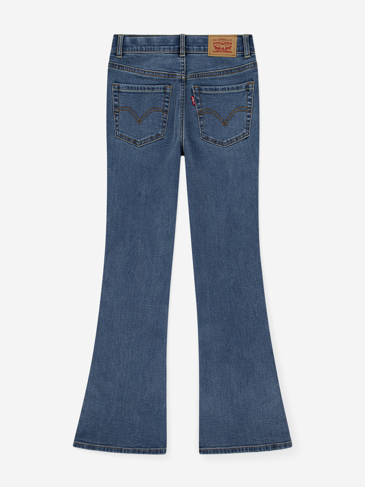 Levi's Girls 726 Flared Side Split Jeans in Blue