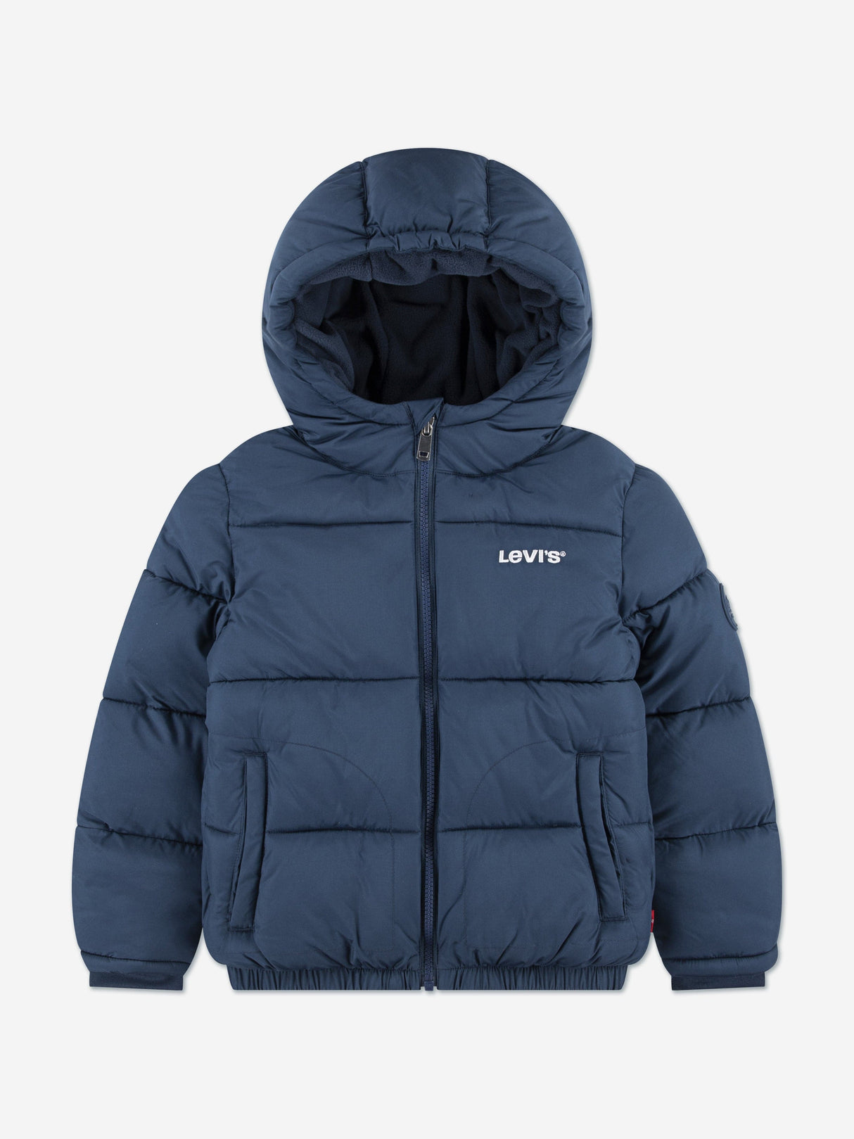 Levi's Boys Logo Puffer Jacket in Navy