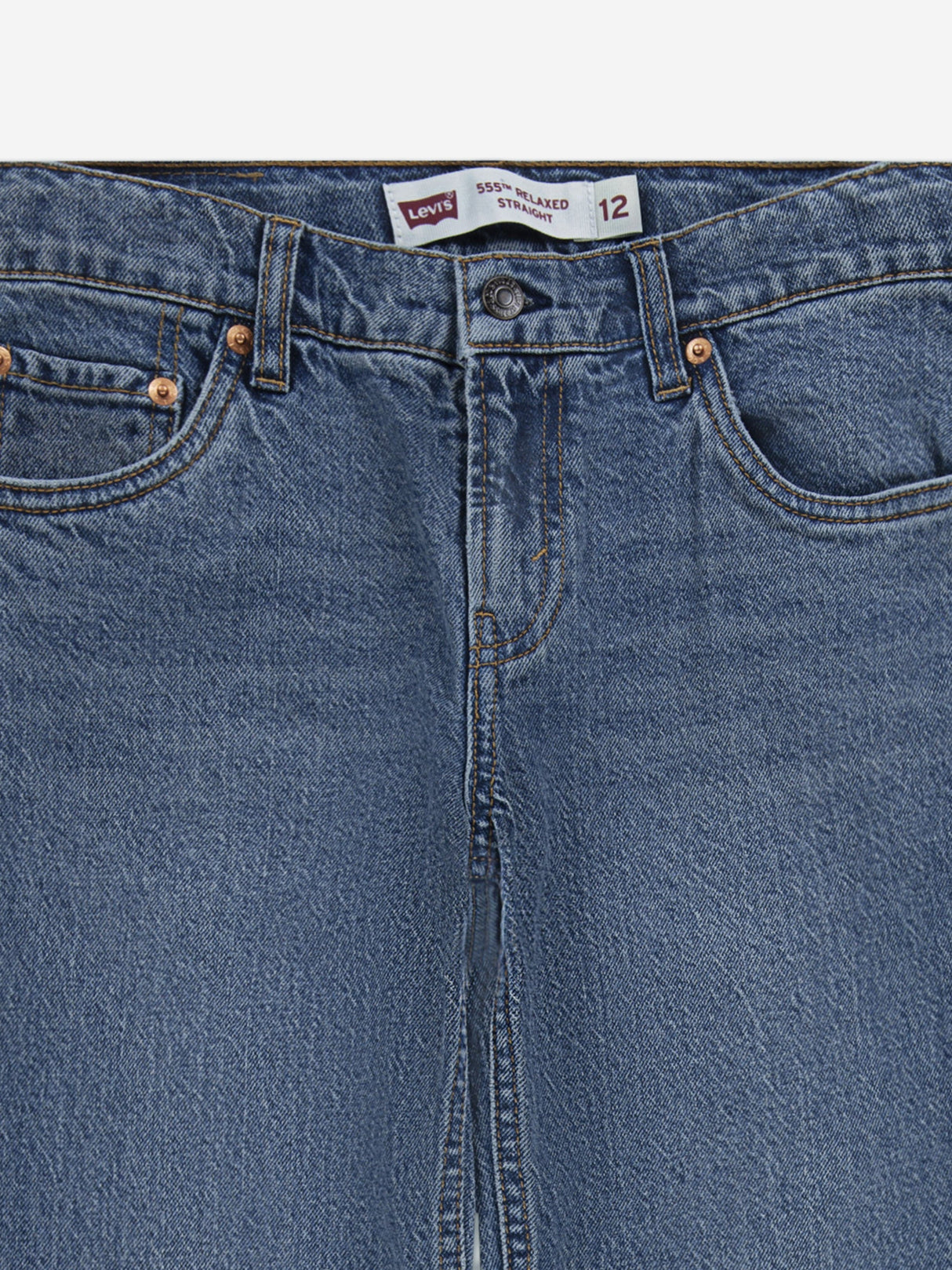 Levi's Boys 555 Relaxed Straight Jeans in Blue