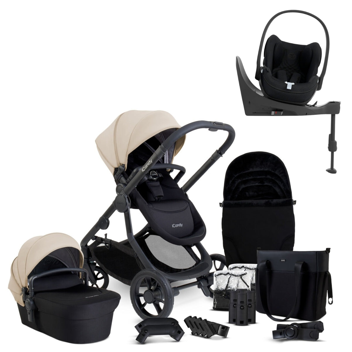 iCandy Orange 4 Travel System with Cybex Cloud T Plus