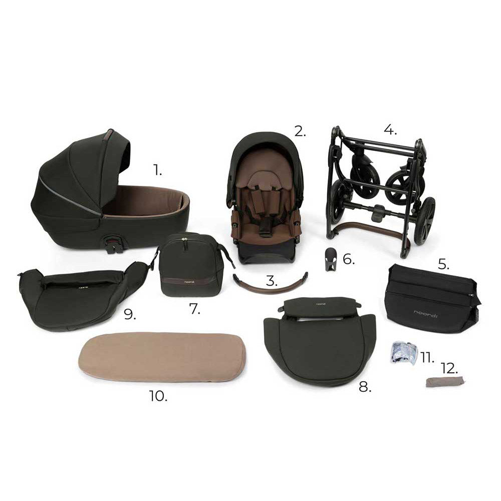 Noordi Luno All Trails 2in1 Pram